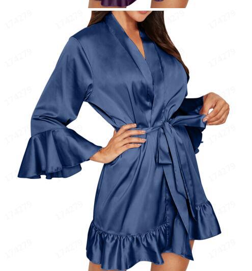 Midnight Charm Sexy Lingerie Sexy Lingerie Nightgown Home Pajamas