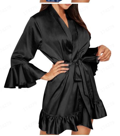 Midnight Charm Sexy Lingerie Sexy Lingerie Nightgown Home Pajamas