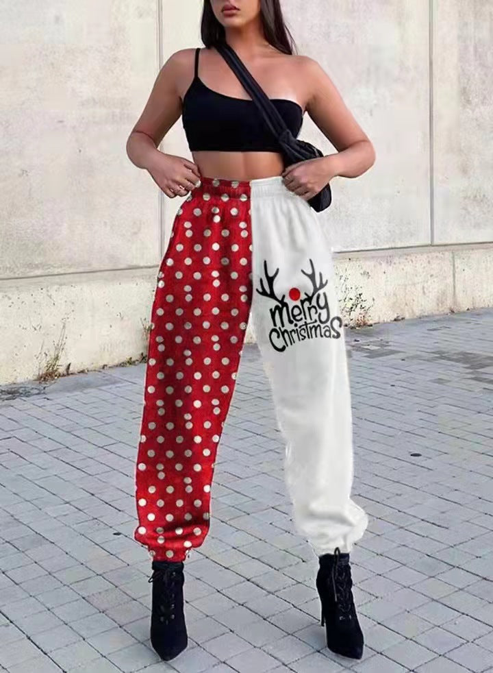 Red and White Polka Dot