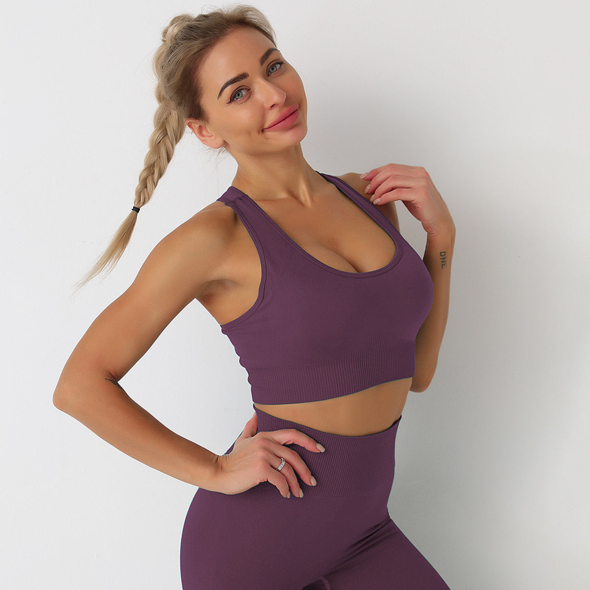 Bra-Purplish Red