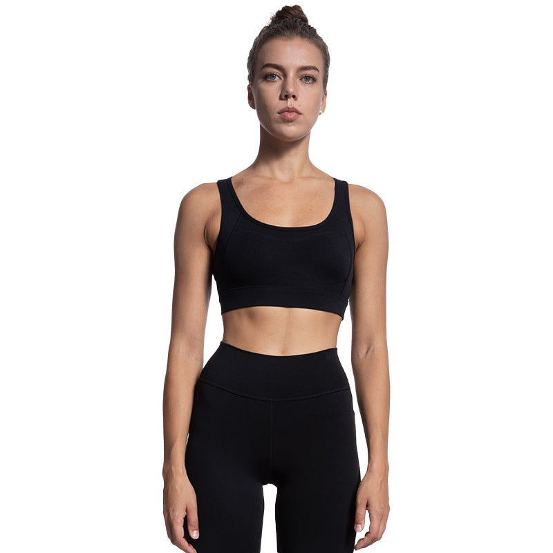 Tight Fitness Yoga Clothes Women Y Type Beauty Back Exercise Bra High Waist Hip Lift Fitness Pants Yoga Clothes Suit