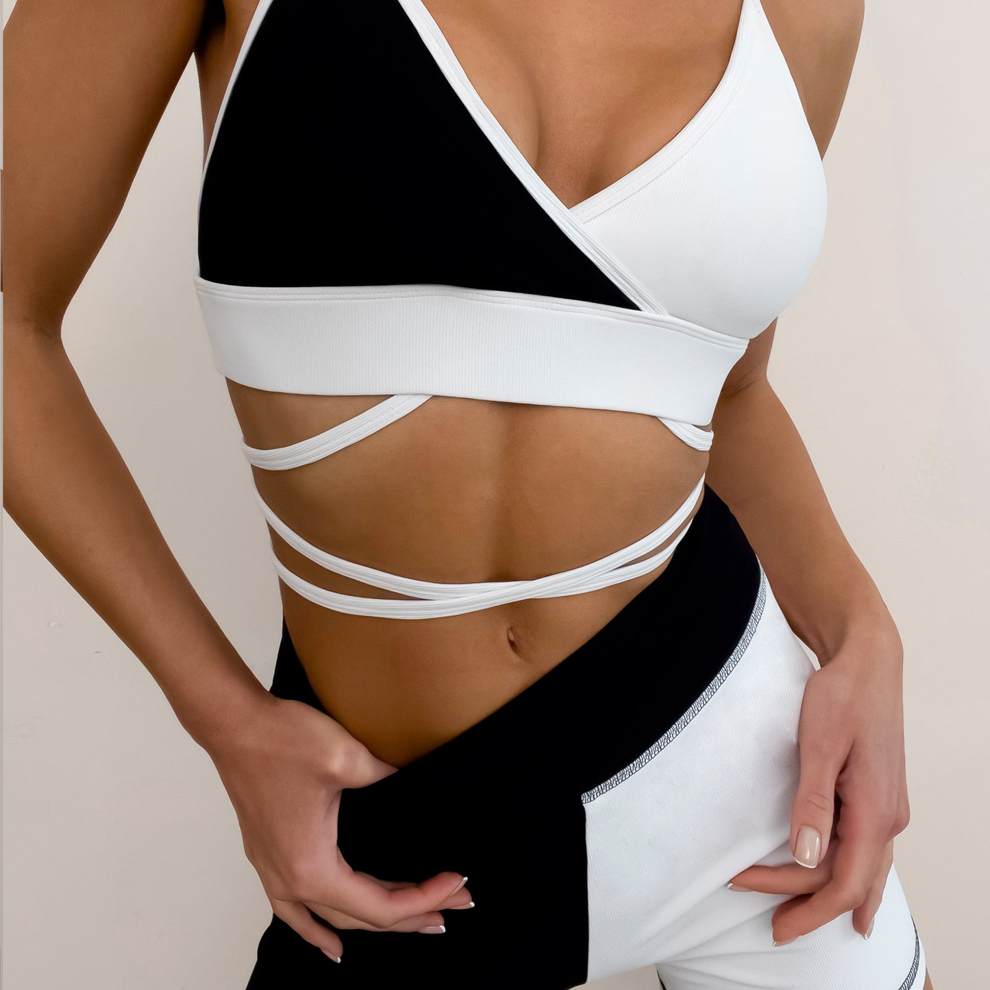 Black and White Bra