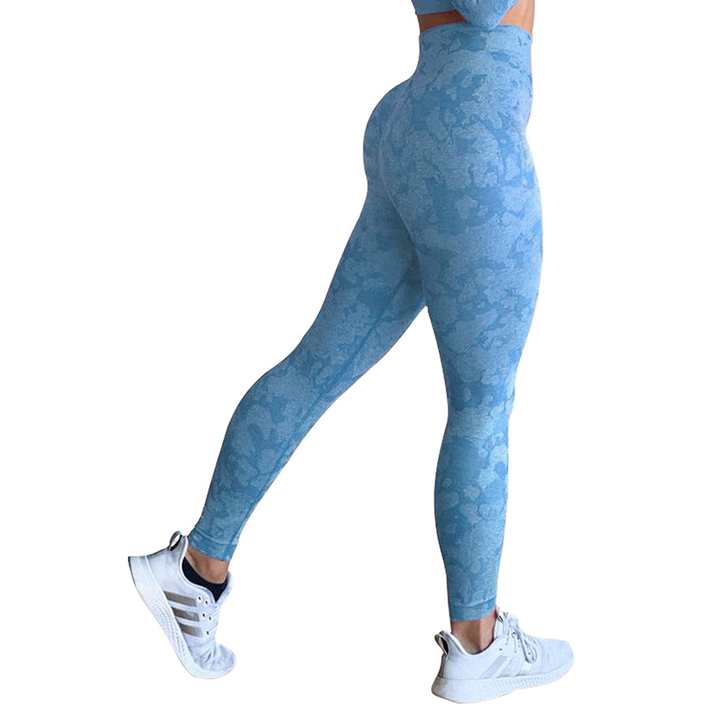 Seamless Camouflage Zebra Leopard Print Fitness Pants Seamless Yoga Clothes